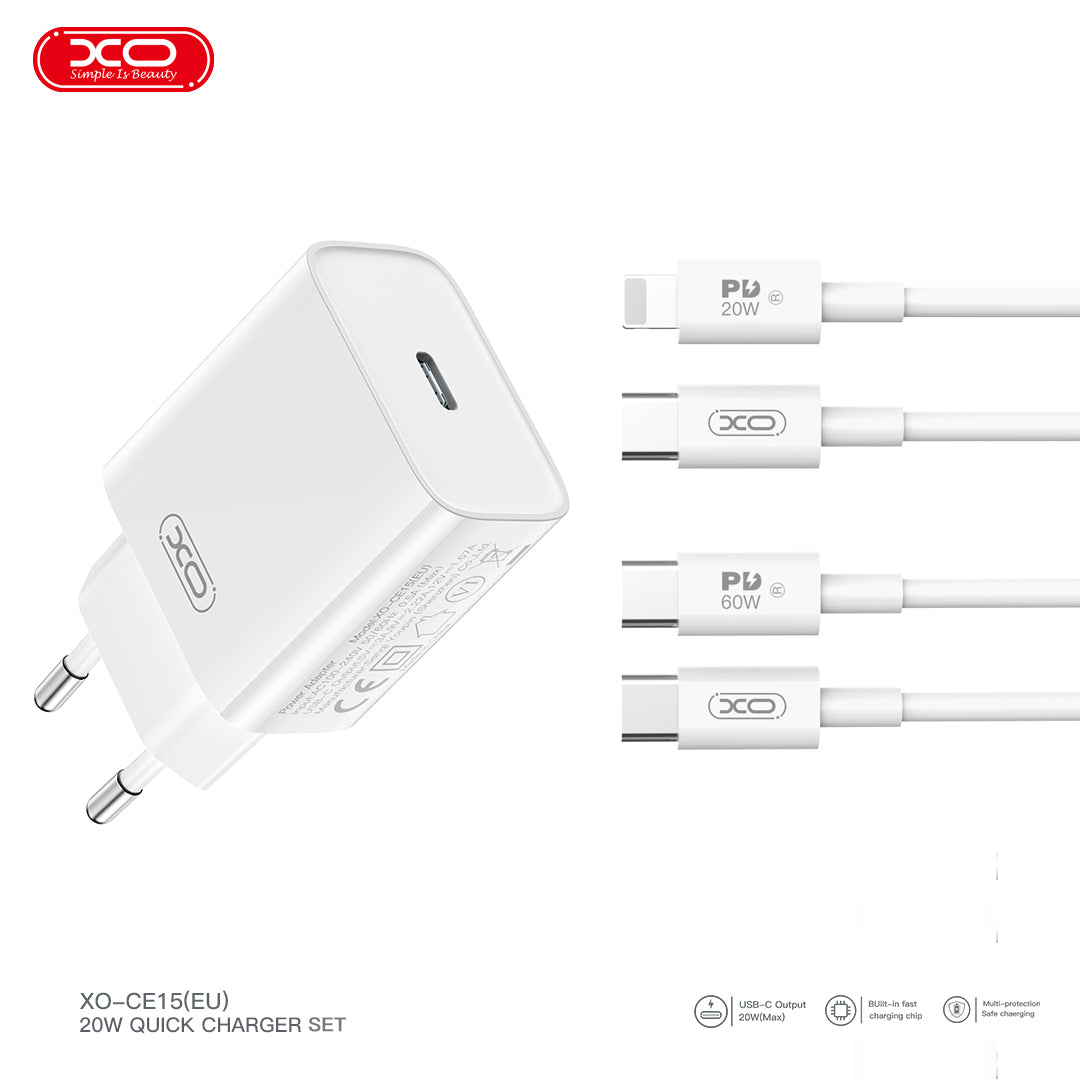 XO 20W USB C Ladegerät  - Power Adapters