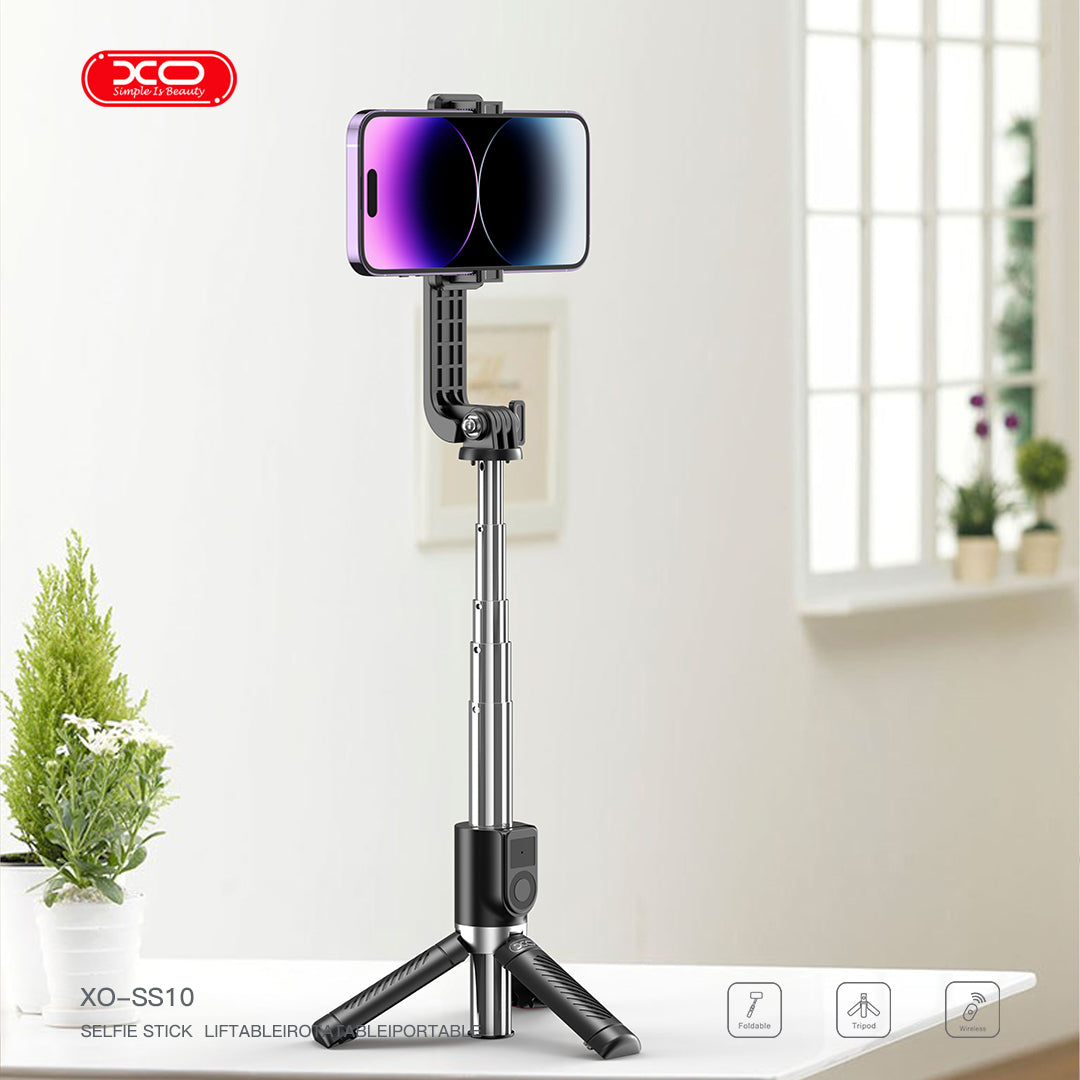 Handy Stativ für Smartphone Bluetooth Selfie Stick 80 CM