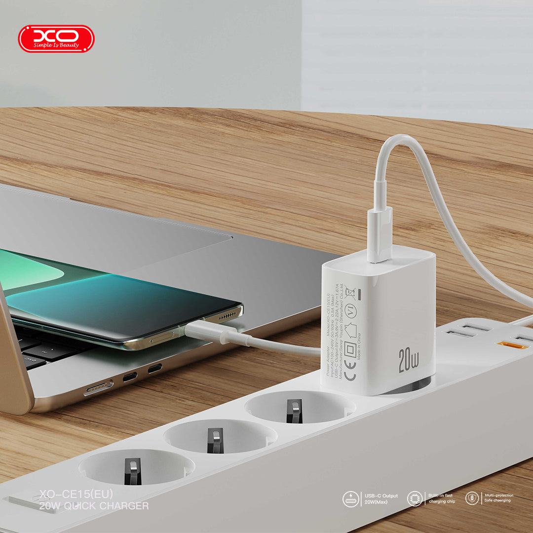 XO 20W USB C Ladegerät  - Power Adapters