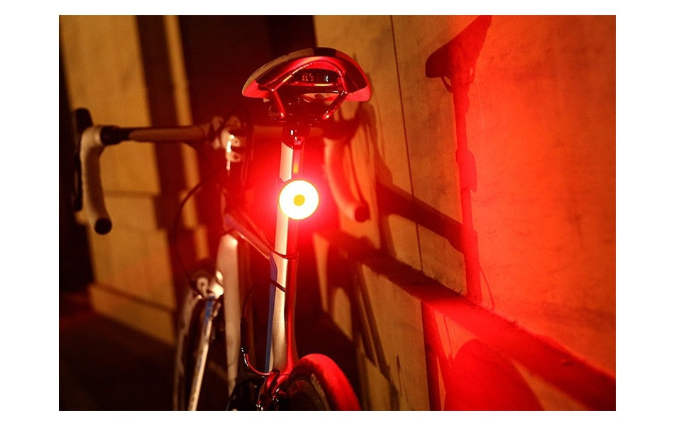 Fahrradlicht LED USB Set Scheinwerfer Fahrradbeleuchtung USB Vorne Hinten Lampe ürününün kopyası